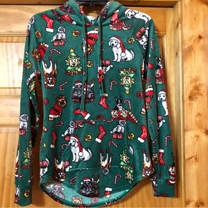 Christmas puppy pullover